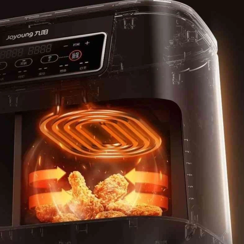 مقلاة هوائية VF911 منزلية جديدة ذات سعة كبيرة ومتعددة الوظائف وذكية وفرن منخفض الدهون