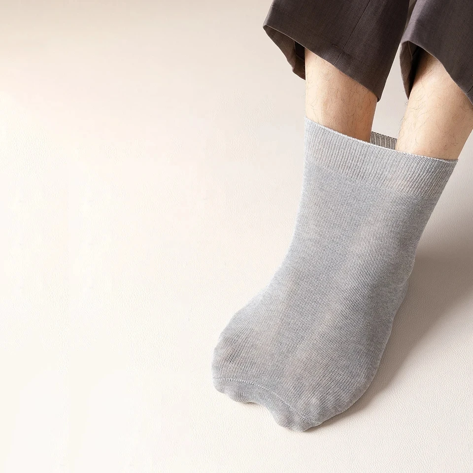 2/5/7Pair Men\'s Non Binding Diabetes Socks Comfortable Breathable Shoes Suitable for Elderly and Pregnant Men Women for Fat Feet