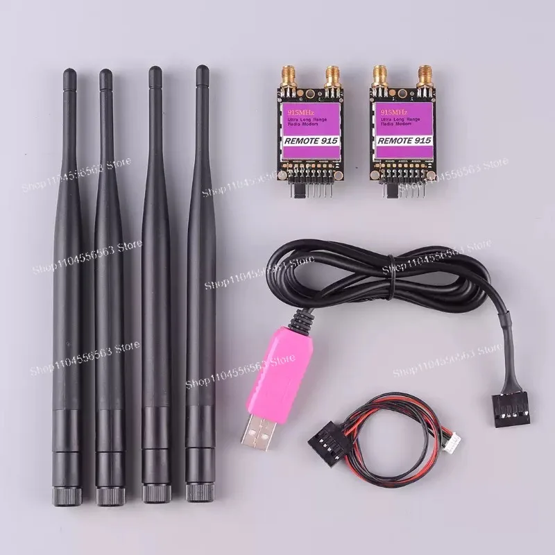 40km Long Range RFD900 915MHz Radio Modem Diversity Telemetry for APM Pixhawk Flight Controller