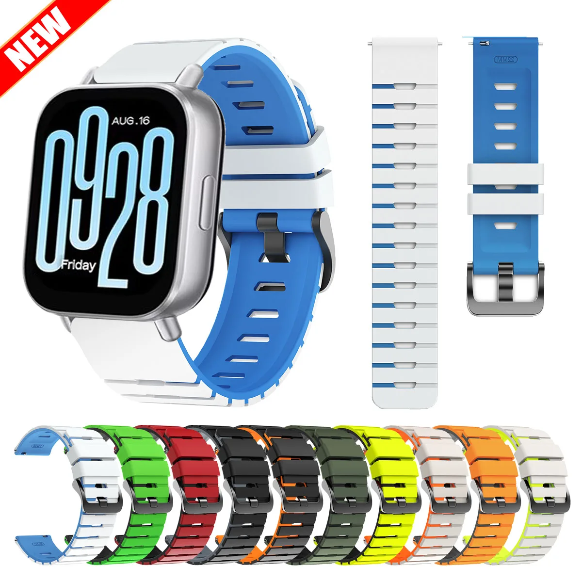 Silicone 22Mm Band … - image