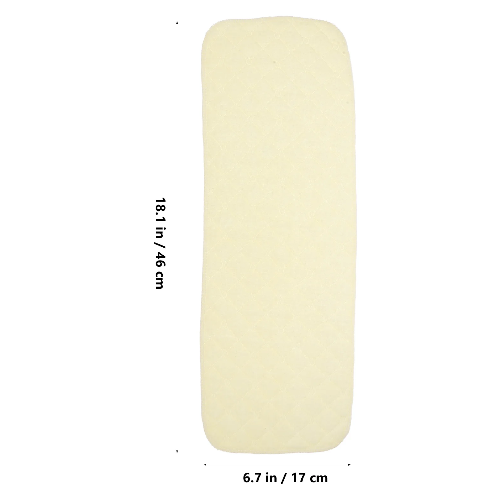 10 قطعة بطانة حفاضات الرضع القطن قابلة لإعادة الاستخدام قابل للغسل ثلاث طبقات ماصة القماش حفاضات إدراج لمرحلة التدريب #4