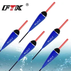 FTK 5PCS Ice Fishing Float Barguzinsky Fir 2g 3g 4g 5g Length 13cm-14.5cm Vertical Buoy Float For Carp Fishing Accessories