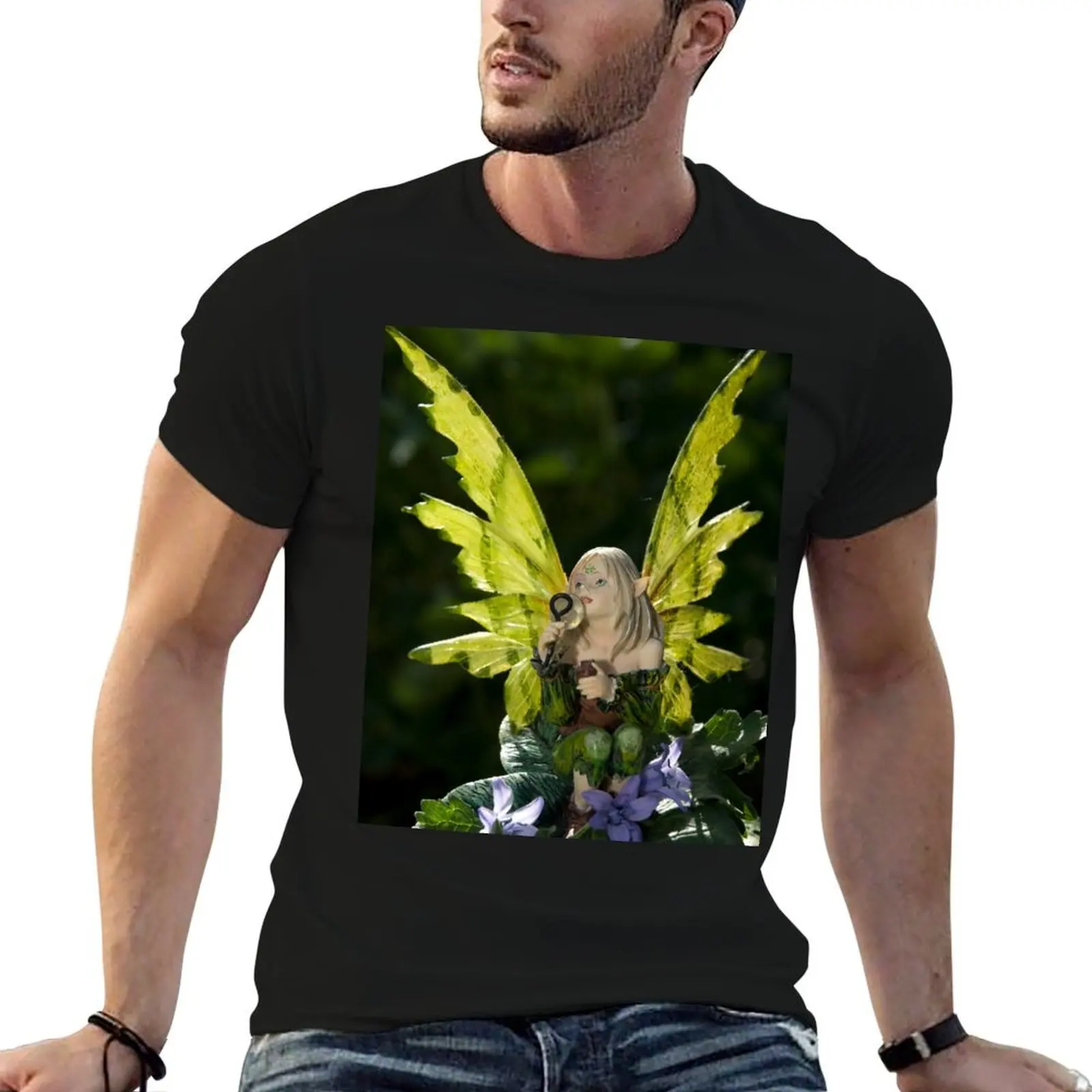 

Garden Fairy T-Shirt t shirt men 100% cotton luxury brand t shirt custom print t shirt man plain T-Shirt