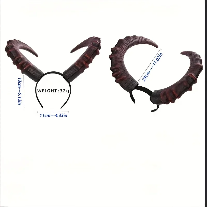 Spooktacularne dekoracje na Halloween Zabawne rekwizyty Rogi diabła Duchome opaski na głowę na imprezy karnawałowe