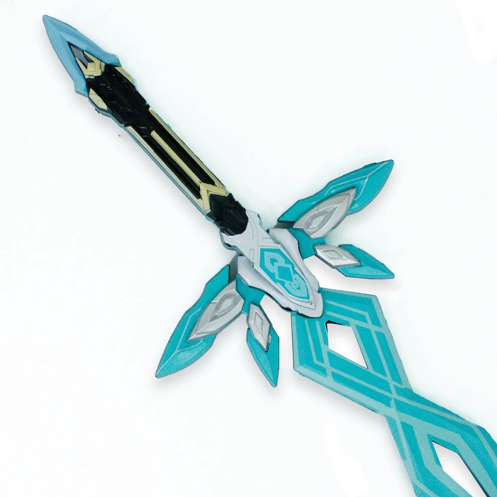 80 ซม.ใหม่เกมฮอนไก สตาร์ เรลสภาพแวดล้อมไฟร์ฟลีฟดาบพลาสติกคอสเพลย์อุปกรณ์ประกอบฉากเครื่องประดับของขวัญวันเกิดของเล่น