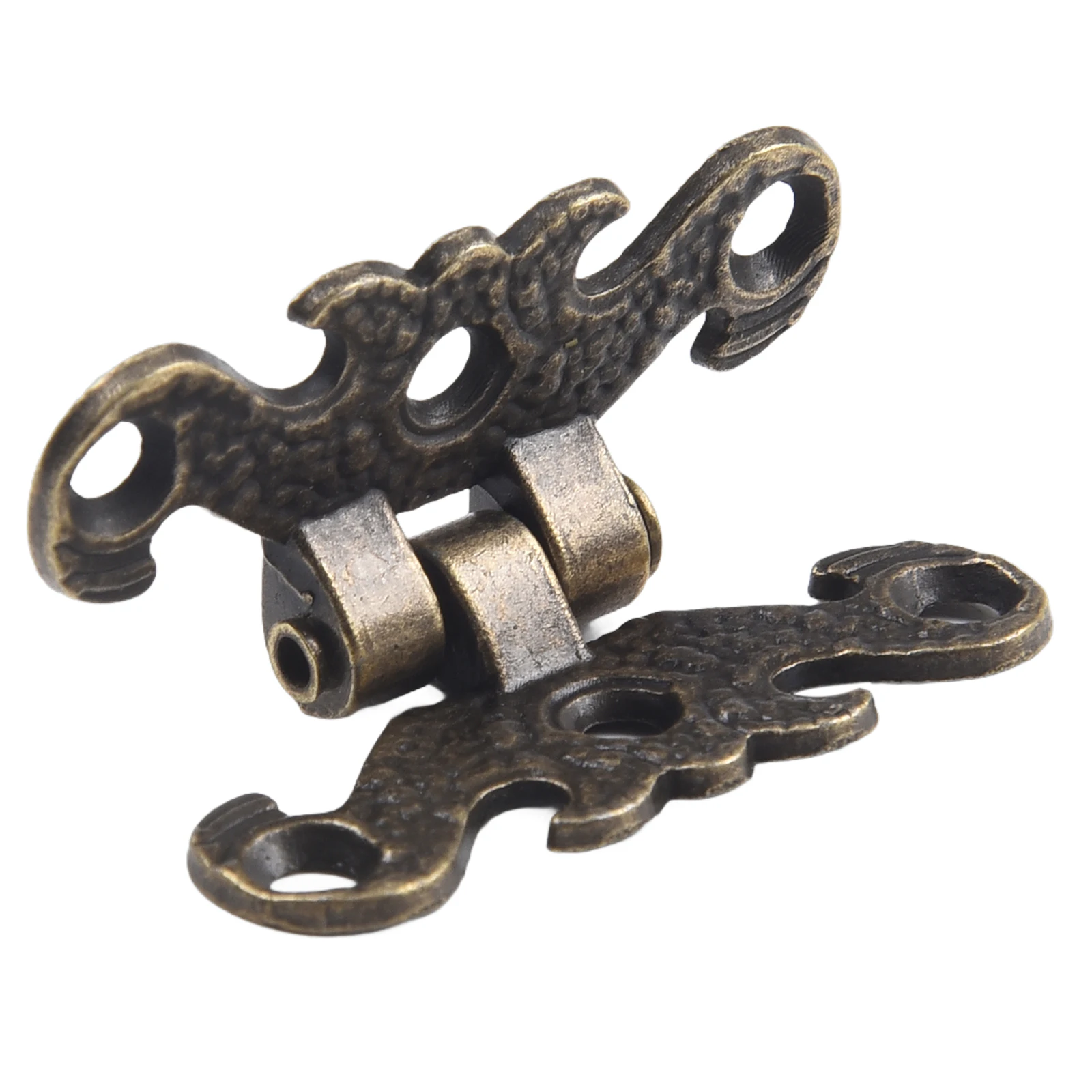 4pcs Antique Hinge for Windows Cabinet Cupboard Wardrobe Doors Wooden Boxes Hinge Home Decoration