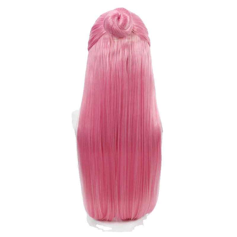 أنيمي جميلة علاج Nijigaoka Mahiro كوس شعر مستعار تأثيري هالوين كرنفال الدعائم الطرف الشعر الاصطناعية ألياف مقاومة للحرارة + غطاء شعر مستعار