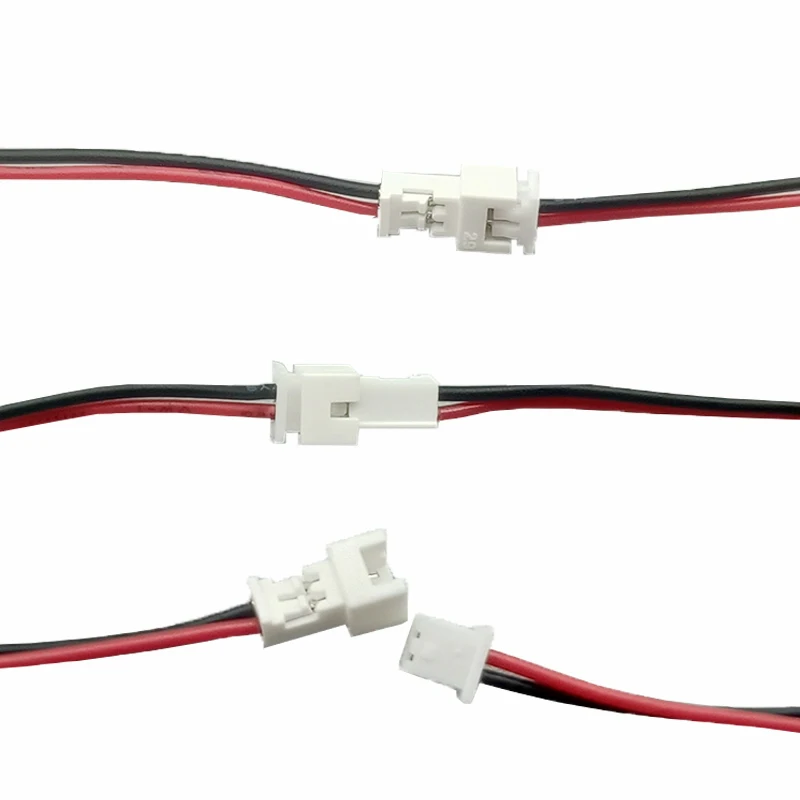 10PCS JST MX1.25 2-12Pin Air Docking Connector Draad 10/20/30cm 28AWG mannelijke/vrouwelijke paar plug Elektronische Draad 1.25mm Toonhoogte