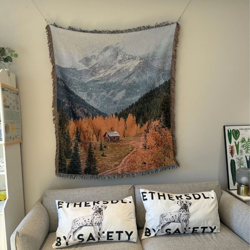 Tapestry of Los Angeles Art Blankets in Colorado Grand Canyon, USA