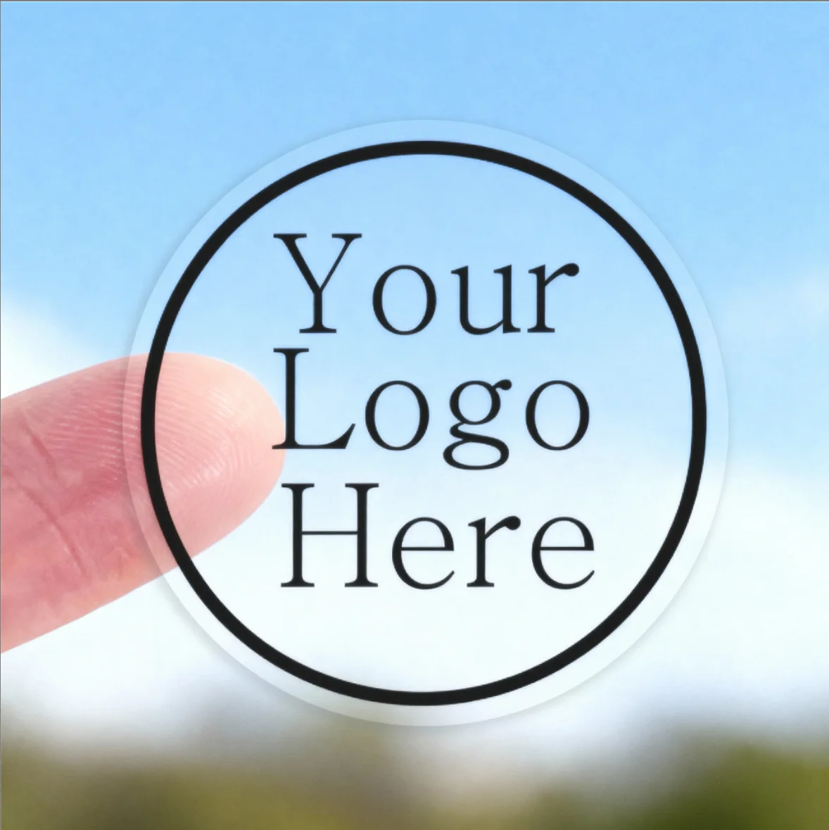 

Custom Stickers Transparent Custom Logo Labels Waterproof Round Personalized Stickers for Wedding Company Logo Gift Packaging