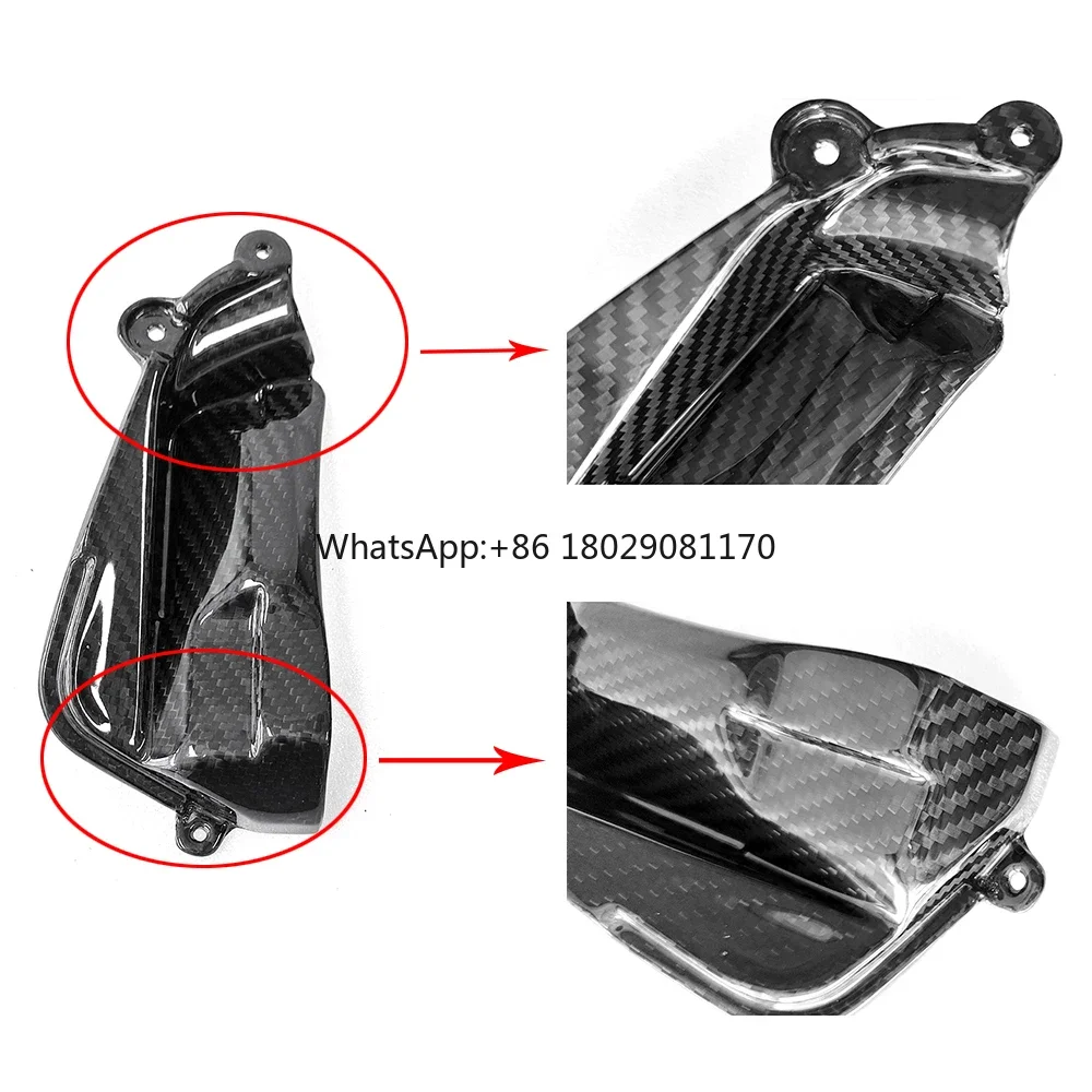 3K Carbon Fiber Motorcycle  Modification Accessories For Ducati Panigale V4 V4S 2018-2020 Right Cam Cover Section Fairing