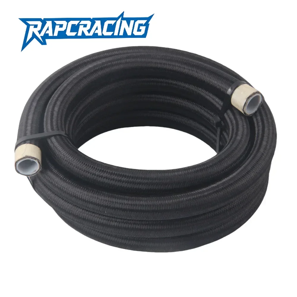 

NEW 10FT PTFE E85 Fuel Line AN4 AN6 NA8 AN10 Car Fuel Hose Oil Gas Cooler Hose Line Pipe Tube