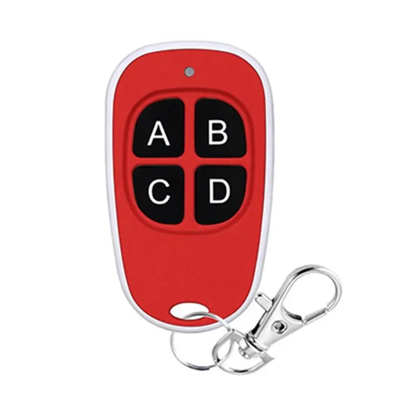 [A92Z!NEW】 Wireless 4-Button Garage Door Opener Remote Control 315Mhz Universal Electric Gate Transmitter Clone Key Duplicator