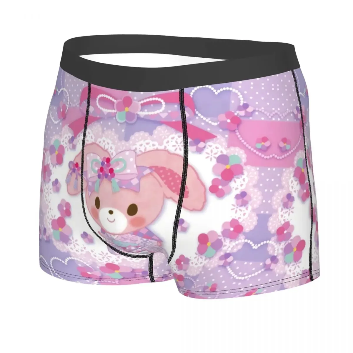 Custom Cartoon Sugarbunnies Sanrio Japan Anime Boxers Shorts Men's Briefs Underwear Novelty Underpants