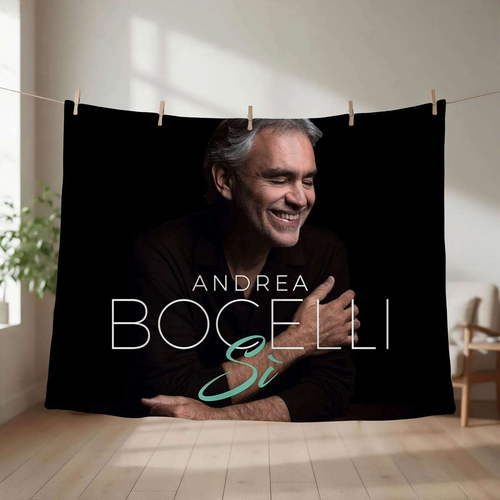Andrea Bocelli Si Throw Blanket Weighted Sofa Throw Soft Beds Sleeping Bag Blankets