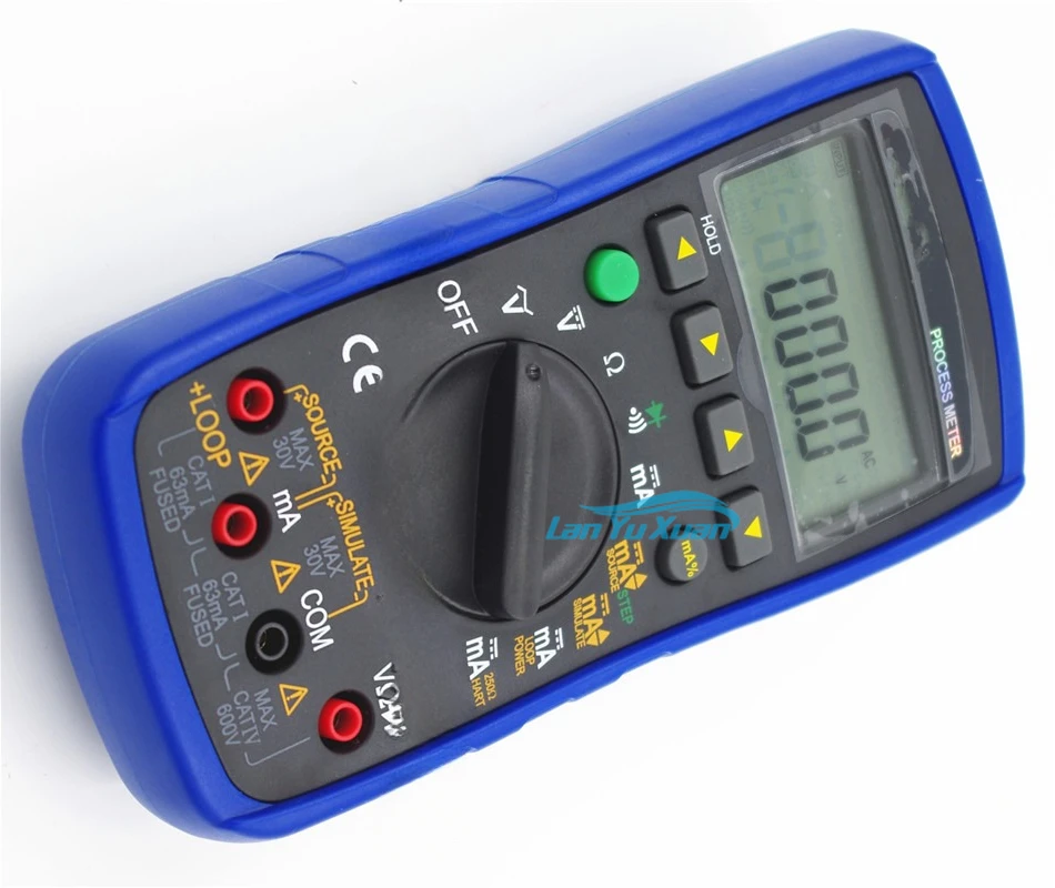 TH77 Process Signal Source Output Calibrator Meter digital Multimeter Multifunctional DMM HART Loop