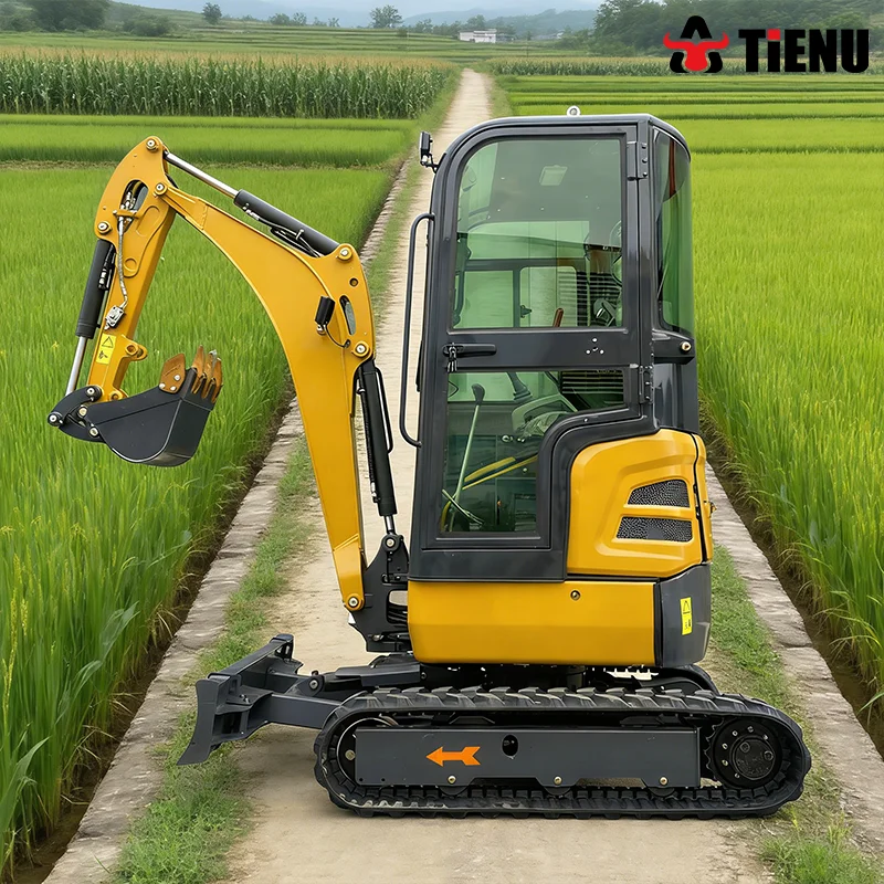 Affordable Excavators Mini Excavators Small Removable Canopy Construction Machinery Hydraulic Tools