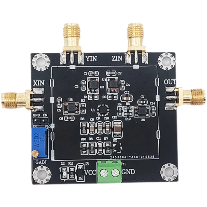 

ADL5391 Analog Multiplier Module Ultra Fast Symmetric Adjustable Gain 2GHz RF Modulation Mixing and Frequency Doubling