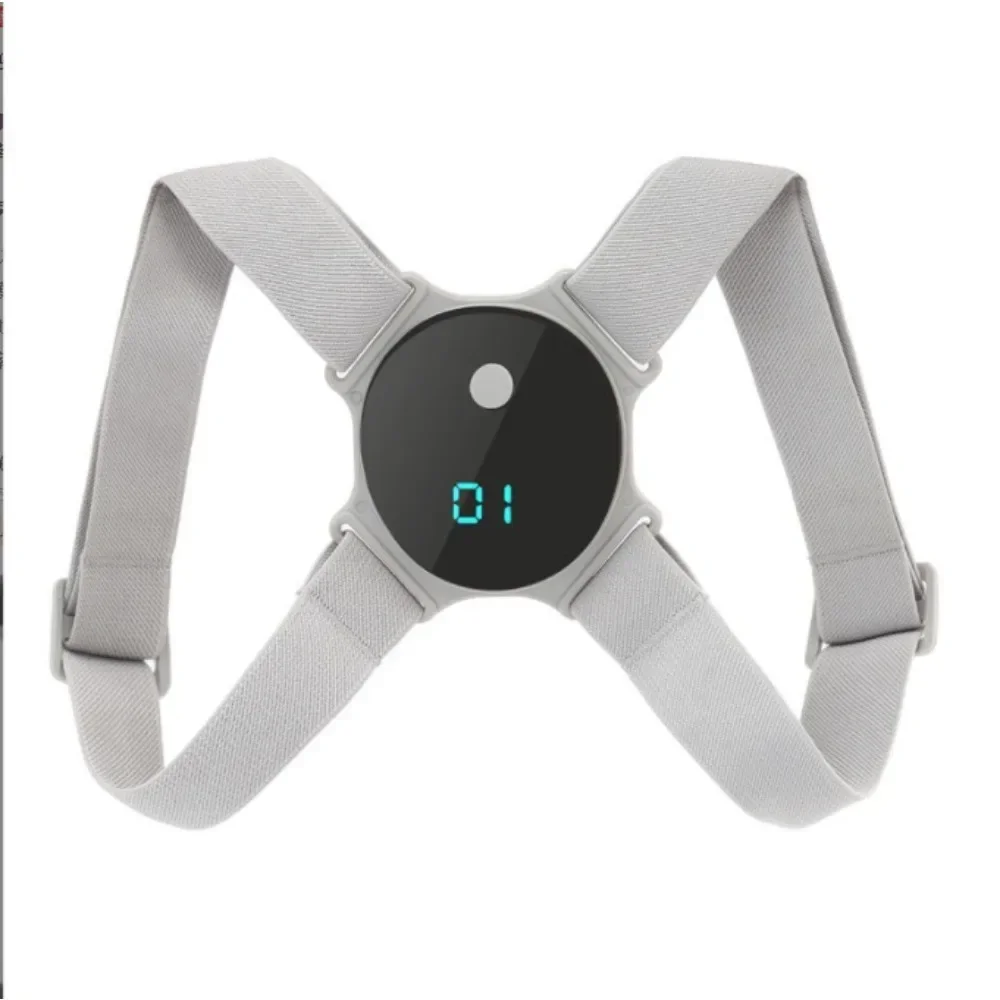 Smart Posture Corrector Back Brace Vibration Reminder Invisible Shoulder Support Adjustable Back Straightener For Adult Kids - view 2