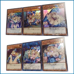 Anime ACG Card bożonarodzeniowy prezent urodzinowy Yu-Gi-Oh czarna dziewczyna magik zabawki dla chłopców gry Battle karta kolekcjonerska