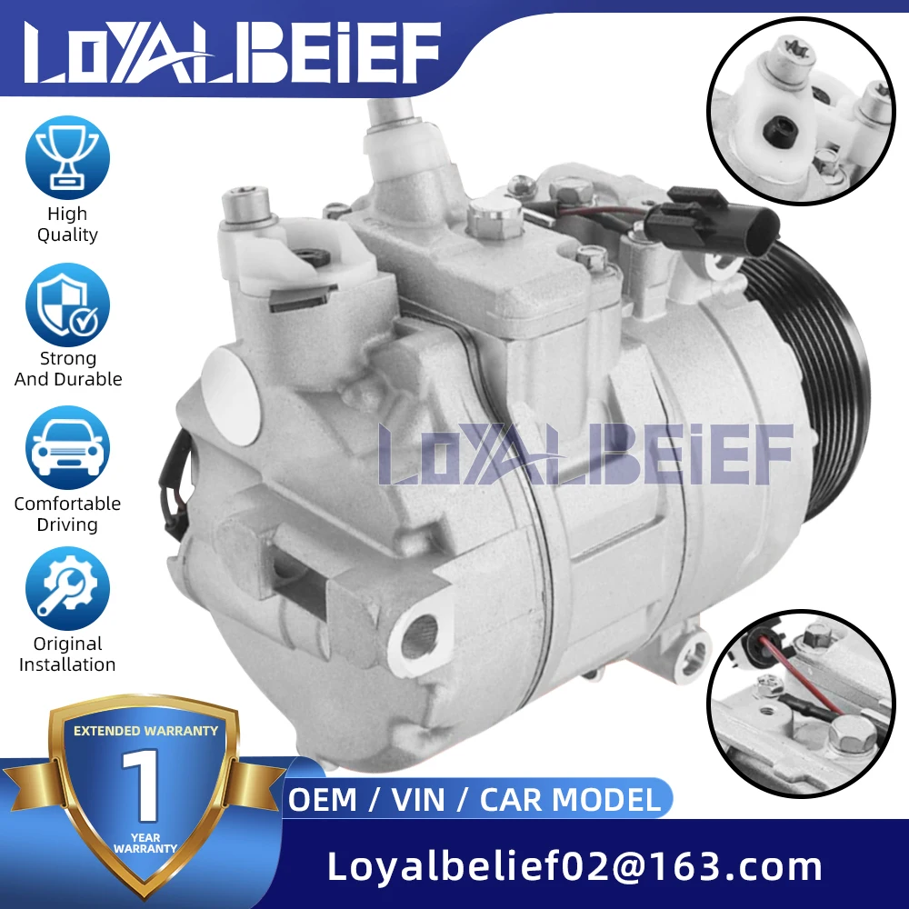 7SEU17C AC Compressor for Mercedes-Benz W164 X164 GL320 GL420 ML320 ML350 R350 0012304711 0012308311 0022305311 A0012304711