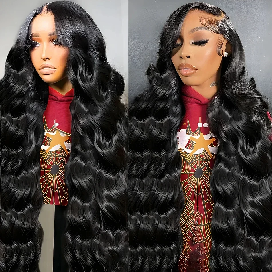 34 36 Inch Body Wave Lace Front Wig 5x5 6x4 Gluless Human Hair Wigs 13x4 13x6 HD Transparent Lace Frontal Wig 4x4 Closure Wig