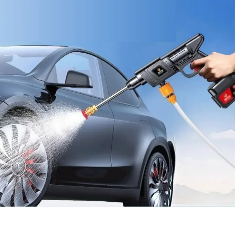 Multifuncional Bold e Extended Car Wash Water Gun, Dual-Purpose Jardim Rega, Carro e Casa Ferramenta