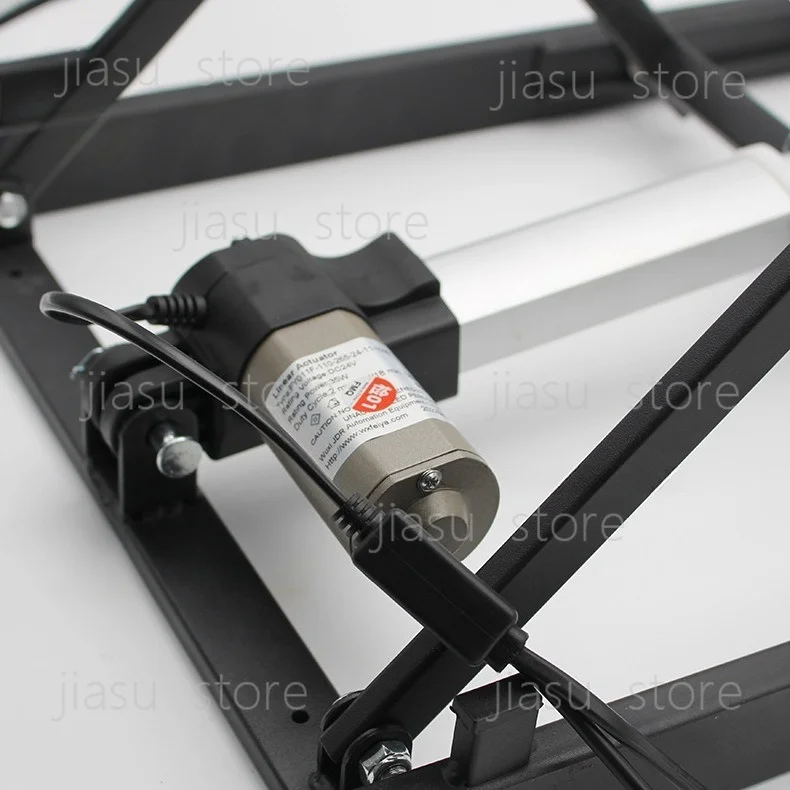 Electric Auto‑Flip Lifting Iron Bracket, Smart Home Hardware for Kung‑Fu Tea Table & Kitchen Island Furniture