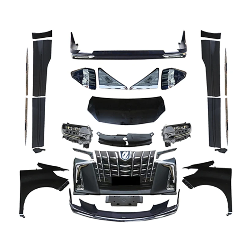 

2025For 2022 for Alpha Appearance Kit-Lossless Upgrade Car Bumpers for 2008-2014 for Alpha
