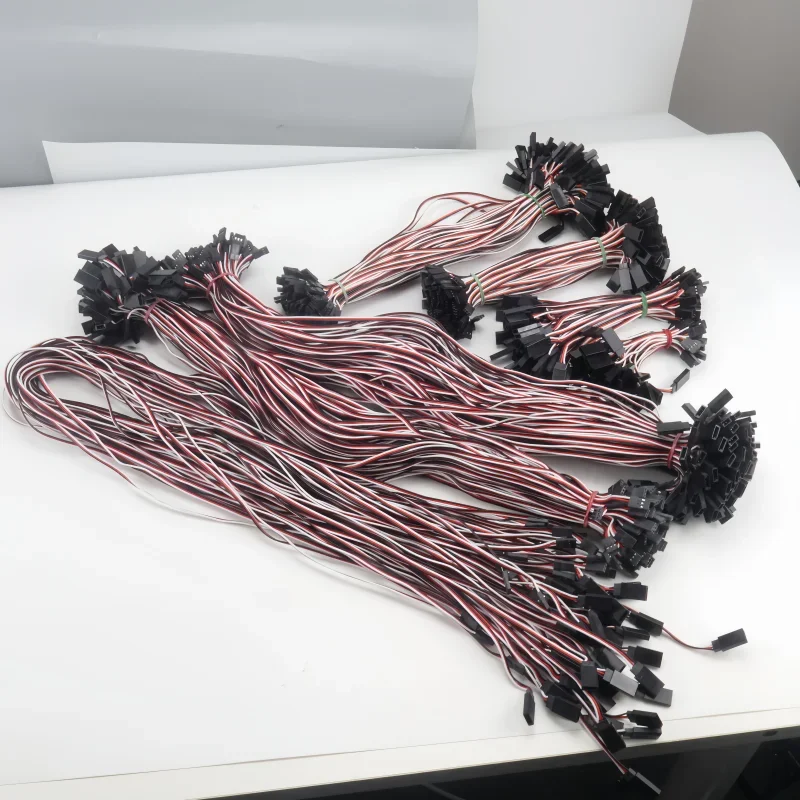 Câble d'extension Servo RC, fil JR pour hélicoptère Rc Drone 10 pièces 150mm