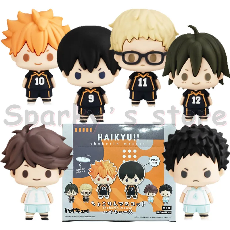 MegaHouse Original Chokorin Haikyuu!! Anime Figure Tobio Kageyama Shoyo Hinata Action Figure Toys For Boys Girls Kids Gifts