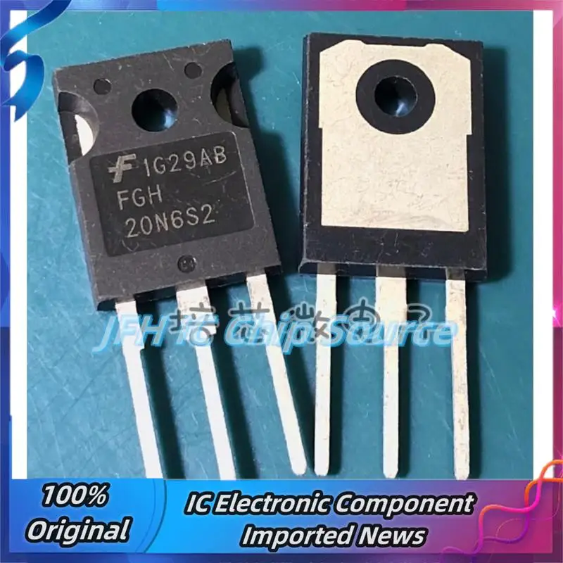 5PCS-10PCS  5PCS-10PCS  FGH20N6S2  IGBT TO-247 600V 28A  Best Quality Stock