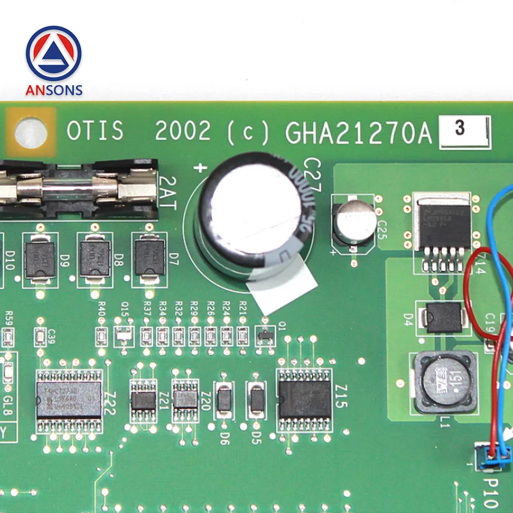 GHA21270A1 GHA21270A2 GHA21270A3 RCB2 RCB-II OTIS مصعد اللوحة الرئيسية PCB اللوحة الرئيسية Ansons قطع غيار المصاعد