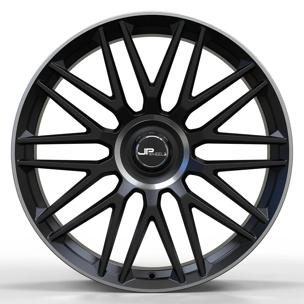 JPwheels Custom 2 Piece 3 Piece Monoblock Wheels CB66.6 21x9.5 Inch Car Rims 5x112 Forged Alloy Wheels #J02035