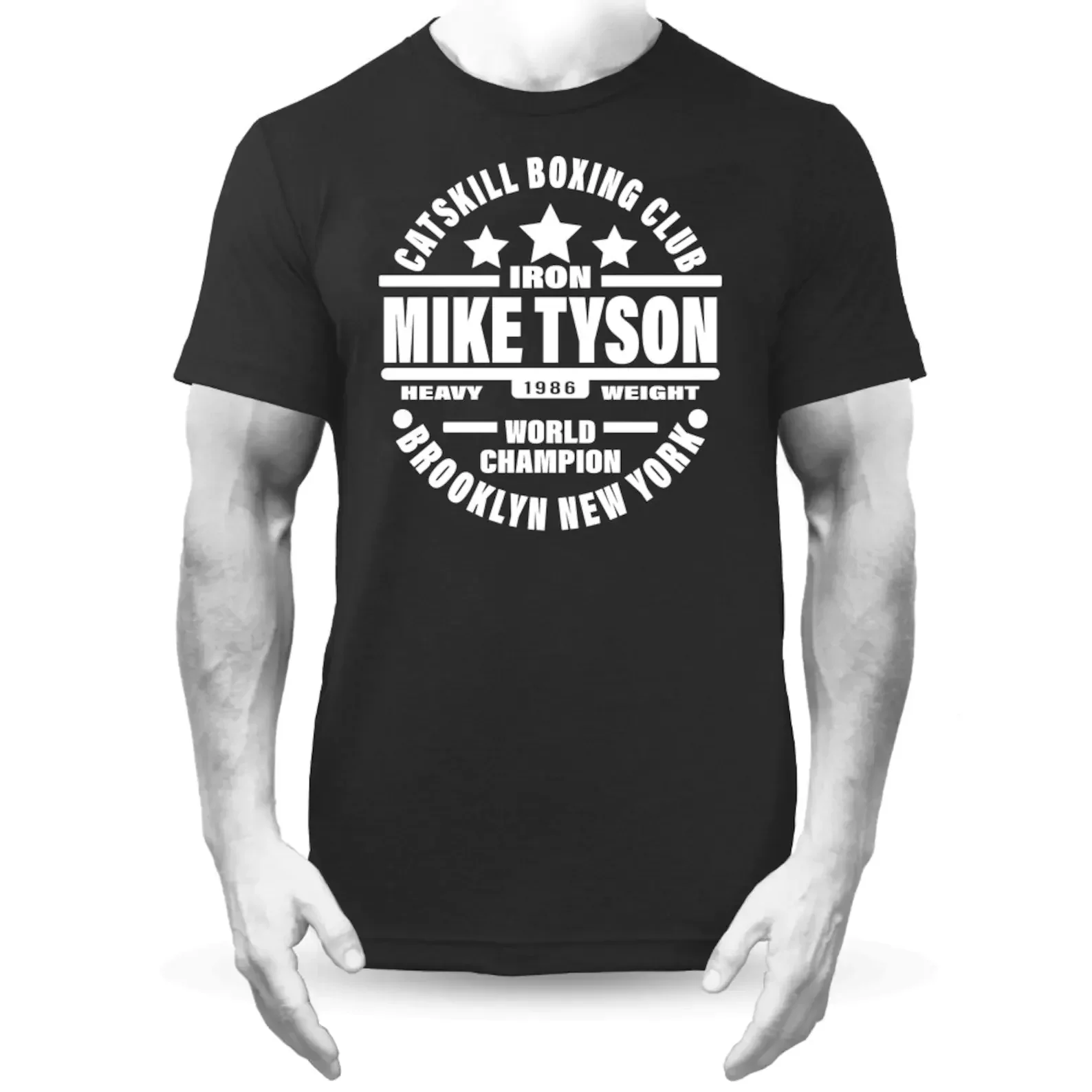 Catskill Boxing Club Brooklyn Iron Mike Tyson T-Shirt 100% Cotton O-Neck Short Sleeve Summer Casual Mens T-shirt Size S-3XL