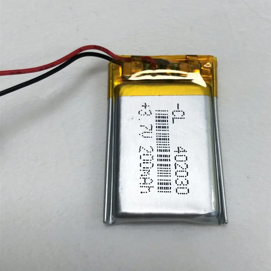 100pcs  Polymer Battery for 402030 3.7V Rechargeable for Scale Dash Cam GPS