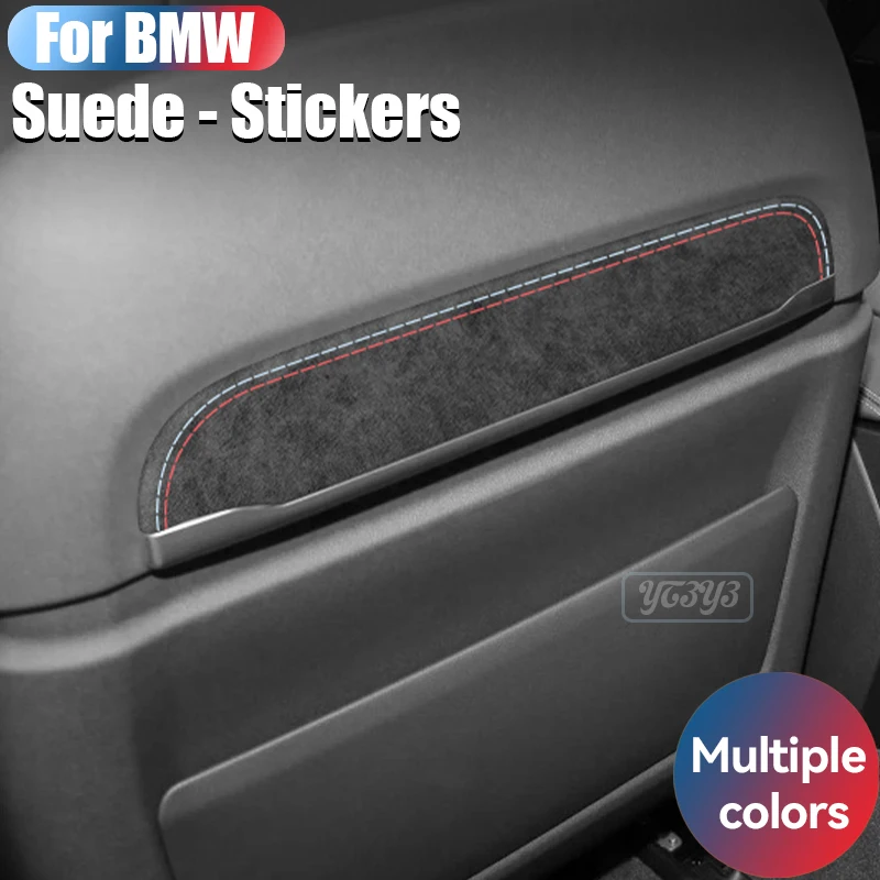 

For BMW 5 Series car seat back panel protective sticker G30 G38 6GT decorative strip Car Accessories