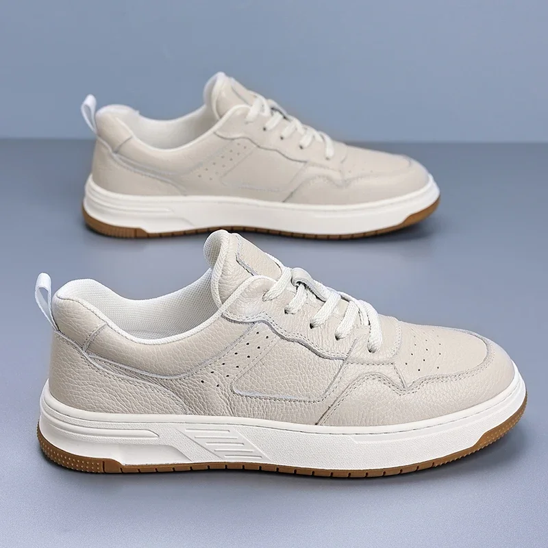 

Summer New Small White Shoes Anti-slip Wear-resistant Thick Sole Increase Outdoor Comfortable Fashion All Casual Board Shoes