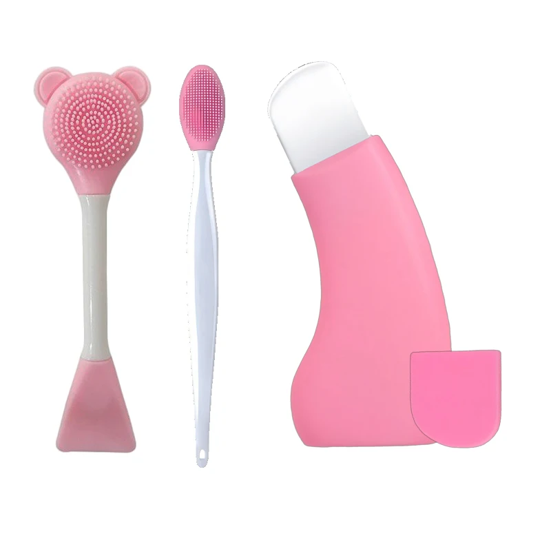 Mitesser-Entferner-Werkzeugset, 3-teilig, Porenreinigung, Scrubber, Peeling
