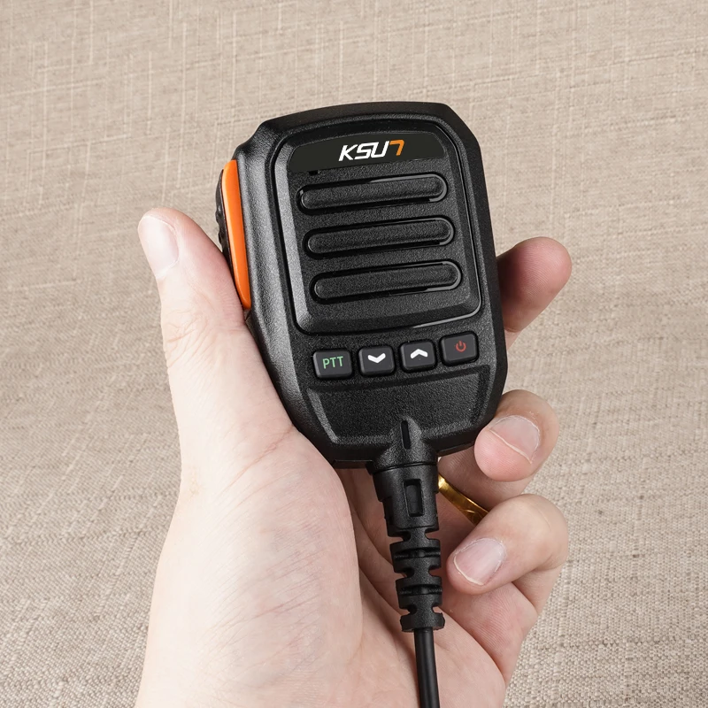 Microfono a spalla a mano per walkie talkie per rete 4g zello Radio ZL35 ZL38 bidirezionale tipo C KSUN accessori radio
