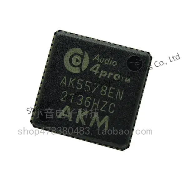 AK5578EN Audio A/D Converter IC Premium ADC Gen3 32bit 768kHz 120dB 8ch IC Chip to demand PCB BOM Free Shipping