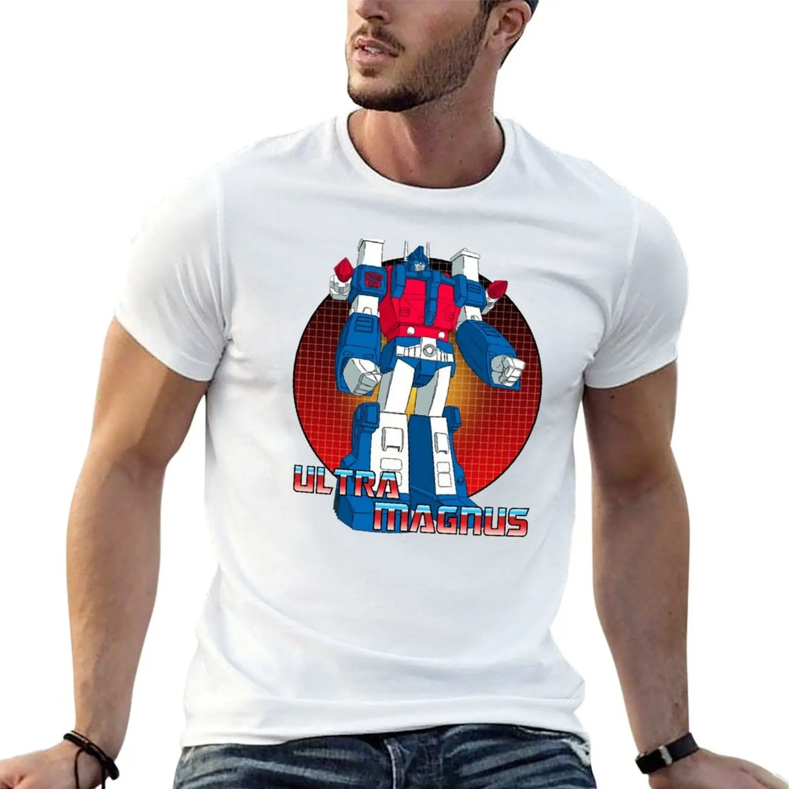

Ultra T-Shirt G1 shirts Transformer Autobot t Magnus t funny shirts man cotton funny
