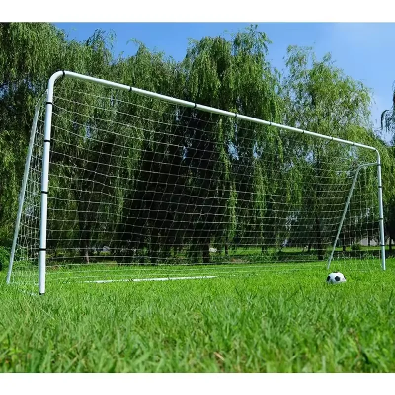 ขายส่งโรงงาน 12 '* 6' Professional Match ทนทานขนาดเต็ม JUNIOR STEEL Rebound ฟุตบอลฟุตบอลเป้าหมายเหล็กฟุตบอลเป้าหมาย