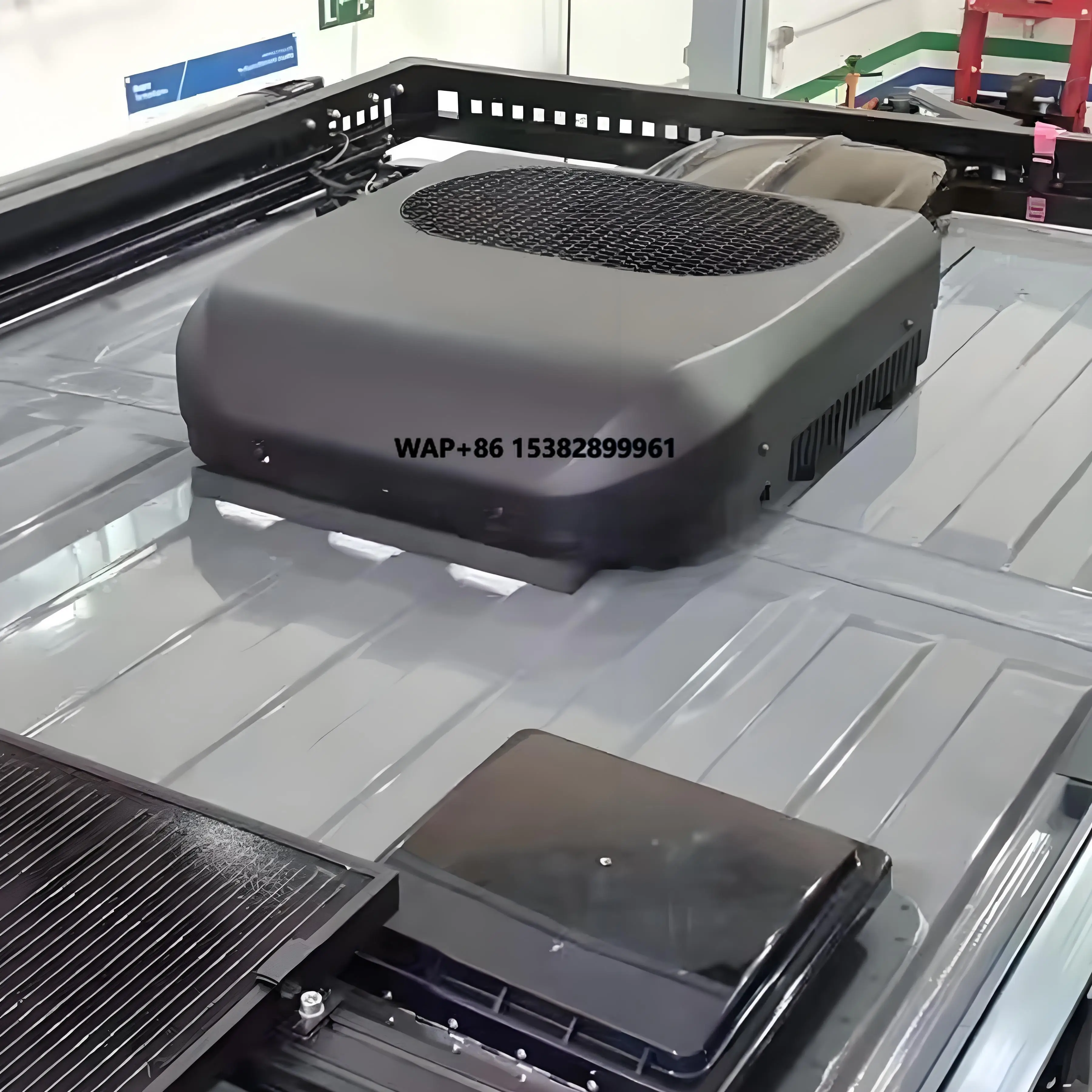 12 فولت/24 فولت/48 فولت الكهربائية الصغيرة التيار المتناوب سقف وقوف السيارات مكيف الهواء برودة لشاحنة RV قافلة فان على السطح وقوف السيارات تكييف الهواء #1