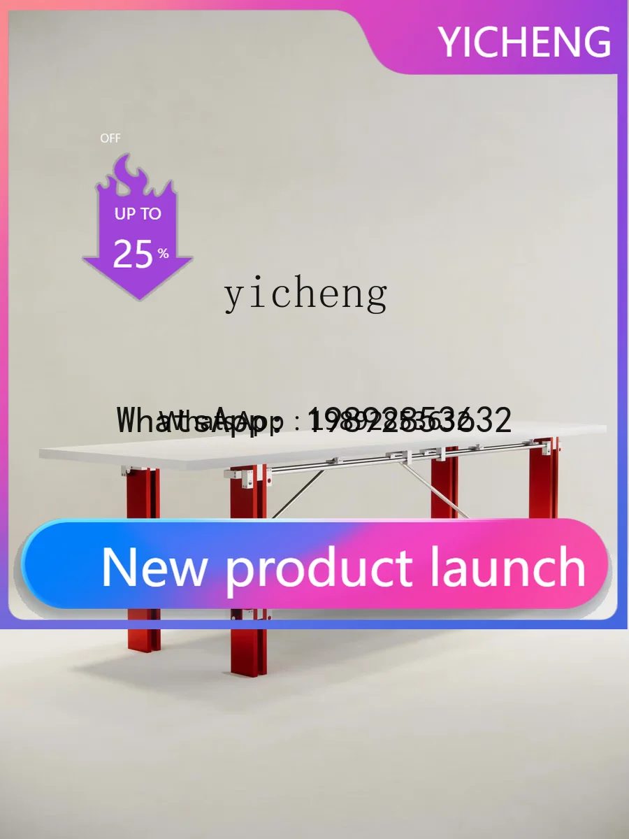 

1 optical axis stainless steel office computer desk household dining table simple light luxury rectangular desk workbench