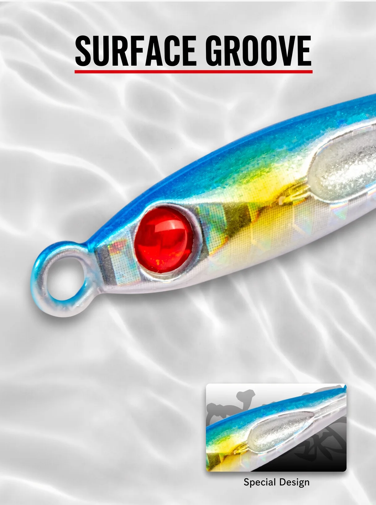 HuntHouse Metall Jig Micro Jig Slow Fall Angeln Locken 3g 5g 7g 12g Jigging lockt Herkunft Haken Biat Für Aji Fisch Jack Eye Finder – Detail 6