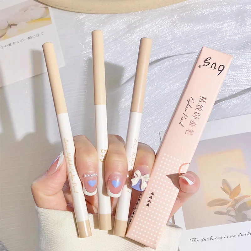 Ladies Multi Color Delicate Eyeliner Glue Pen Slim Eyeliner Is Not Easy To Dizzy Dyeing Spring And Summer Lying Silkworm