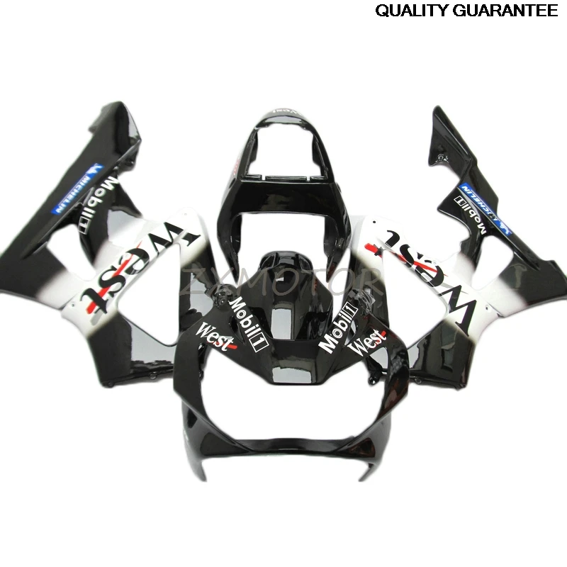 

CBR929 Motorcycle fairings Fit For Honda CBR929RR 2000 2001 White Black Bodywork Fairing Kit cbr 929 00 01 TY45