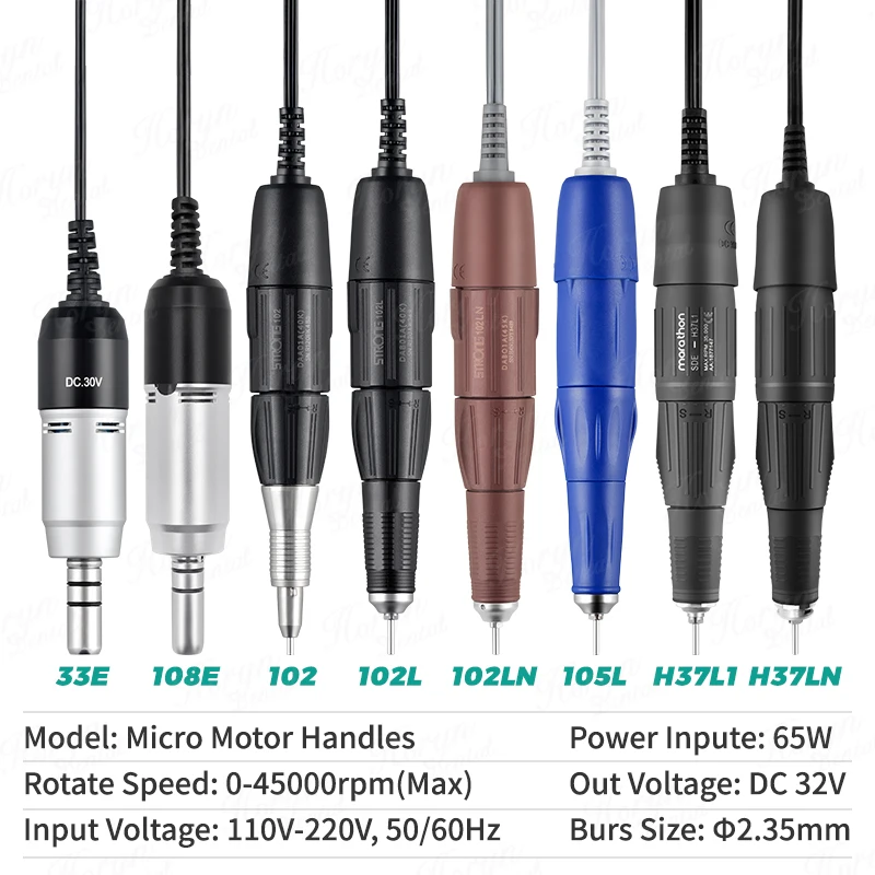 den tal Laboratorium Micromotor Polijsten Micro Motor Handstuk Onderdelen Fit 35000 RPM Handvat den tistry Lab Apparatuur den tal Tool