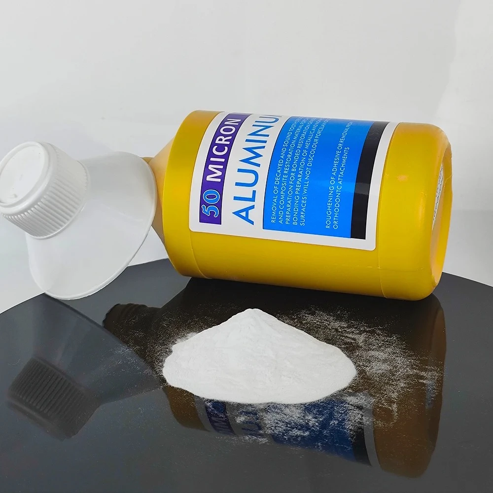 

Стоматологическая мощность пескоструйного аппарата Ортодонтическое специальное вторичное склеивание 30UM 50UM 90UM Микронное шероховатое лечение